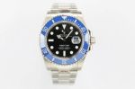 Rolex Submariner 3235 Movement 41mm Blue Ceramic Bezel Black Face SS Strap Watch